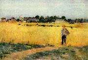 Berthe Morisot Grain field Germany oil painting artist